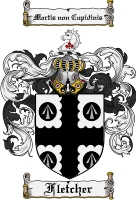 Product picture Fletcher Family Crest Fletcher Coat of Arms Digital Download