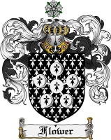 Product picture Flower Family Crest Flower Coat of Arms Digital Download