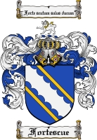 Product picture Fortescue Family Crest Fortescue Coat of Arms Digital Download