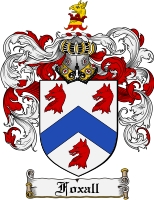 Product picture Foxall Family Crest Foxall Coat of Arms Digital Download