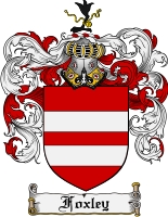 Product picture Foxley Family Crest Foxley Coat of Arms Digital Download