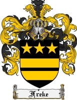 Product picture Freke Family Crest Freke Coat of Arms Digital Download