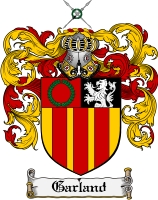 Product picture Garland Family Crest Garland Coat of Arms Digital Download