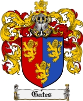 Product picture Gates Family Crest Gates Coat of Arms Digital Download
