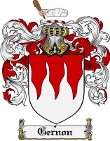 Product picture Gernon Family Crest Gernon Coat of Arms Digital Download