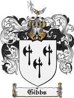Product picture Gibbs Family Crest Gibbs Coat of Arms Digital Download