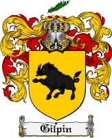 Product picture Gilpin Family Crest Gilpin Coat of Arms Digital Download