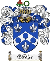 Product picture Girdler Family Crest Girdler Coat of Arms Digital Download
