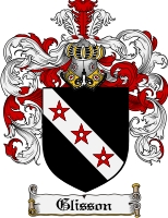 Product picture Glisson Family Crest Glisson Coat of Arms Digital Download