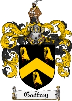 Product picture Godfrey Family Crest Godfrey Coat of Arms Digital Download