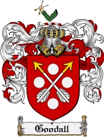 Product picture Goodall Family Crest Goodall Coat of Arms Digital Download