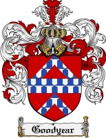 Product picture Goodyear Family Crest Goodyear Coat of Arms Digital Download