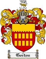 Product picture Gorton Family Crest Gorton Coat of Arms Digital Download