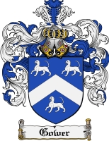 Product picture Gower Family Crest Gower Coat of Arms Digital Download