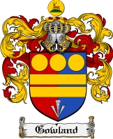 Product picture Gowland Family Crest Gowland Coat of Arms Digital Download