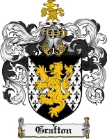 Product picture Grafton Family Crest Grafton Coat of Arms Digital Download