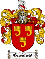 Product picture Greenfield Family Crest Greenfield Coat of Arms Digital Download