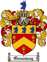 Product picture Greenway Family Crest Greenway Coat of Arms Digital Download