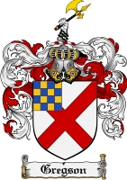 Product picture Gregson Family Crest Gregson Coat of Arms Digital Download