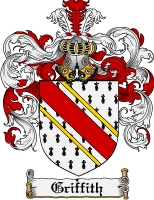 Product picture Griffith Family Crest Griffith Coat of Arms Digital Download