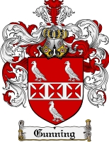 Product picture Gunning Family Crest Gunning Coat of Arms Digital Download