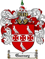 Product picture Gurney Family Crest Gurney Coat of Arms Digital Download