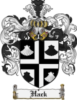 Product picture Hack Family Crest Hack Coat of Arms Digital Download