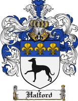 Product picture Halford Family Crest Halford Coat of Arms Digital Download