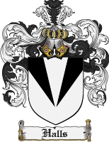 Product picture Halls Family Crest Halls Coat of Arms Digital Download