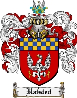 Product picture Halsted Family Crest Halsted Coat of Arms Digital Download