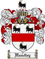 Product picture Handley Family Crest Handley Coat of Arms Digital Download