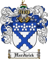 Product picture Hardwick Family Crest Hardwick Coat of Arms Digital Download