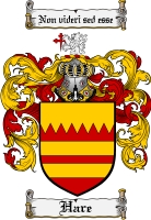 Product picture Hare Family Crest Hare Coat of Arms Digital Download