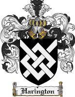 Product picture Harington Family Crest Harington Coat of Arms Digital Download
