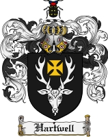 Product picture Hartwell Family Crest Hartwell Coat of Arms Digital Download