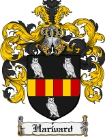 Product picture Harward Family Crest Harward Coat of Arms Digital Download