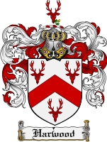 Product picture Harwood Family Crest Harwood Coat of Arms Digital Download