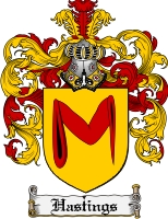 Product picture Hastings Family Crest Hastings Coat of Arms Digital Download
