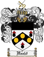Product picture Heald Family Crest Heald Coat of Arms Digital Download