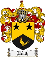 Product picture Heath Family Crest Heath Coat of Arms Digital Download