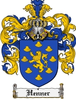Product picture Henner Family Crest Henner Coat of Arms Digital Download