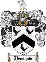 Product picture Henshaw Family Crest Henshaw Coat of Arms Digital Download