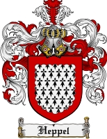 Product picture Heppel Family Crest Heppel Coat of Arms Digital Download