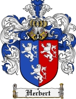 Product picture Herbert Family Crest Herbert Coat of Arms Digital Download