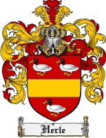 Product picture Herle Family Crest Herle Coat of Arms Digital Download