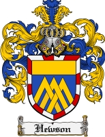 Product picture Hewson Family Crest Hewson Coat of Arms Digital Download