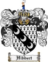 Product picture Hibbert Family Crest Hibbert Coat of Arms Digital Download