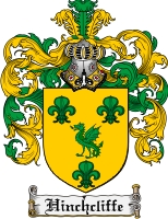 Product picture Hinchcliffe Family Crest Hinchcliffe Coat of Arms Digital Download