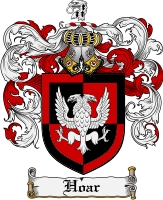 Product picture Hoar Family Crest Hoar Coat of Arms Digital Download