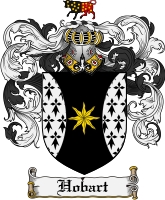 Product picture Hobart Family Crest Hobart Coat of Arms Digital Download